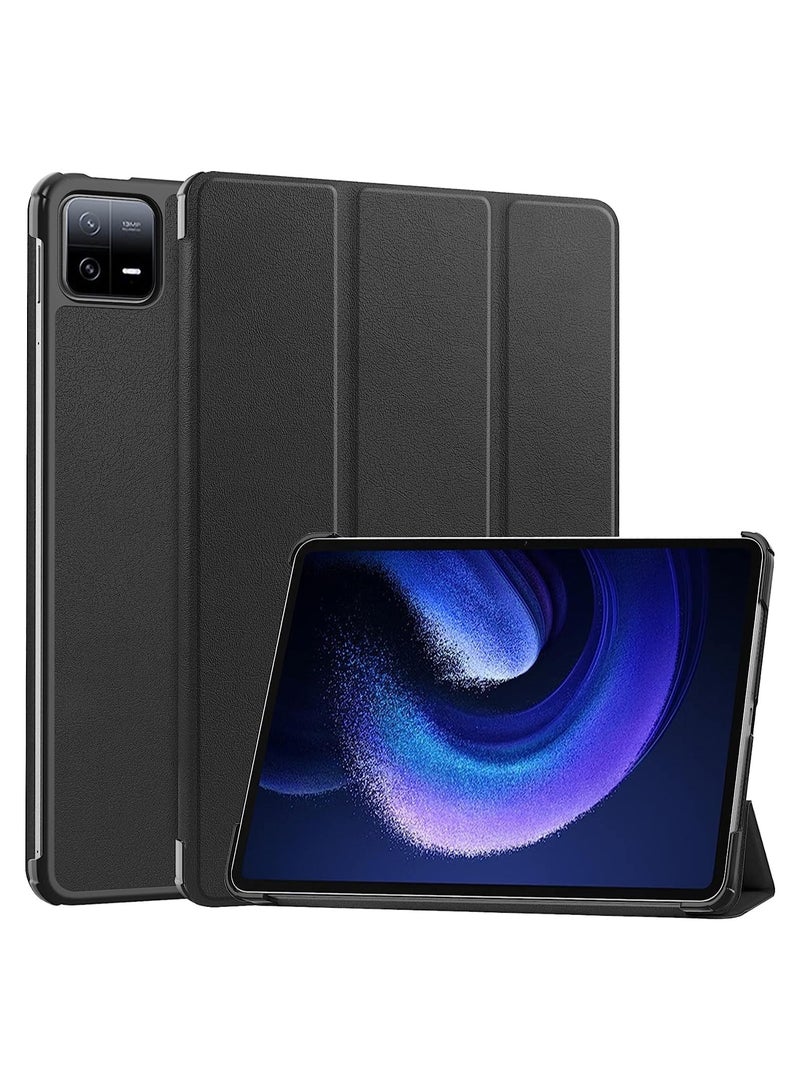 Xiaomi Pad 6 /Pad 6 Pro cover,Hard Shell Smart Cover Protective Slim Case for Xiaomi Mi Pad 6 /Pad 6 Pro Black - Image 1
